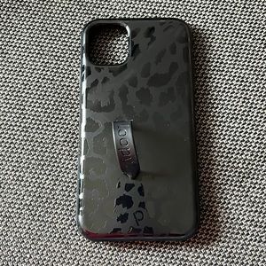 Midnight Leopard Loopy Case for iPhone 11
